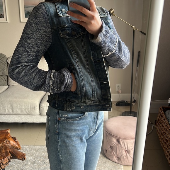 Free People Denim Jacket XS - Picture 4 of 9